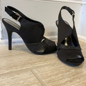 Size 6 black heels